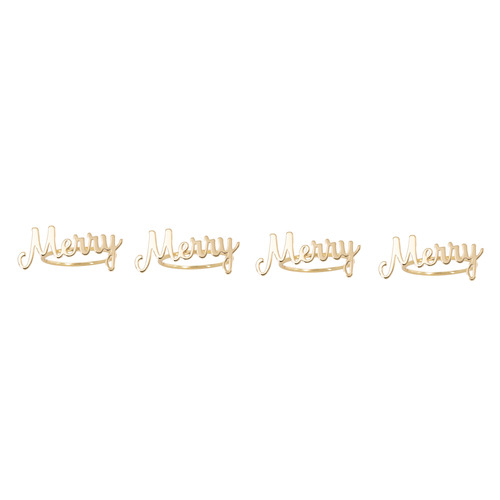 Carol Merry Napkin Rings