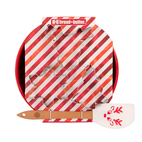 5 Piece Carol Icy Reindeer Mini Mix Bowl Set