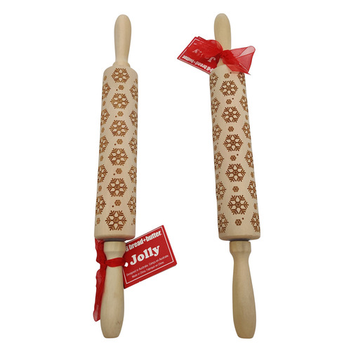 Carol Snowflake Rolling Pin