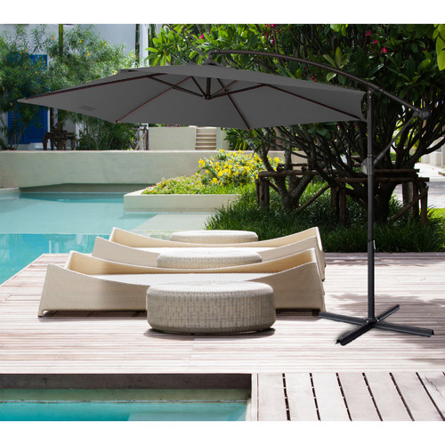 3m Corbin Outdoor Hanging & Folding Umbrella