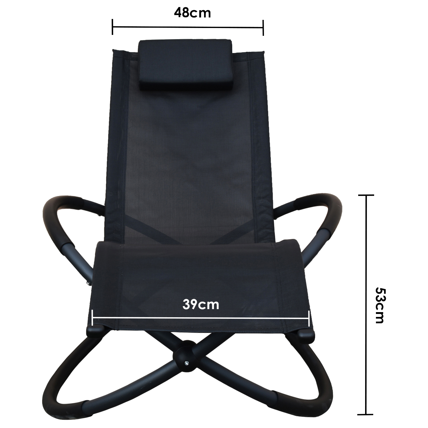 MilanoOutdoor Zero Gravity Outdoor Rocking Chair & Reviews Temple