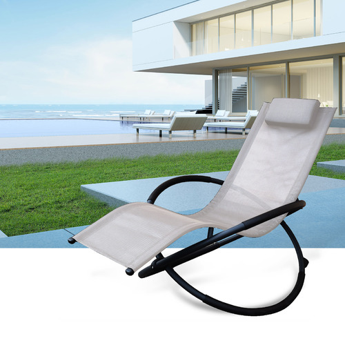MilanoOutdoor Zero Gravity Outdoor Rocking Chair Temple & ster