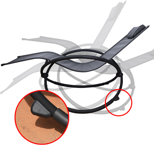 MilanoOutdoor Zero Gravity Outdoor Rocking Chair Temple & ster