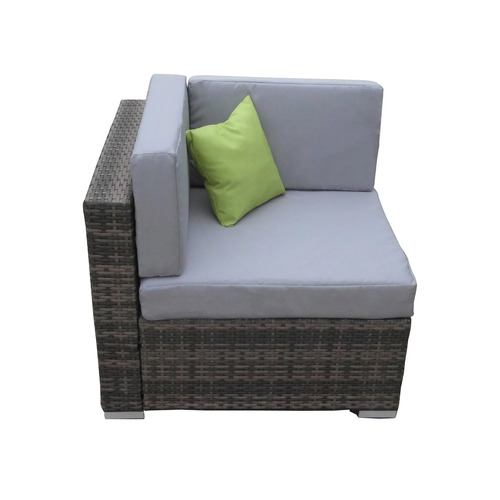 7 Seater Alistair PE Rattan Outdoor Sectional Sofa Set