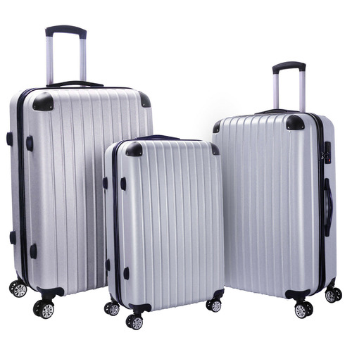 Chiswick Living 3 Piece Slim Line Luggage Set | Temple & Webster