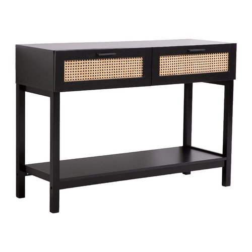 Senna Rattan Console Table