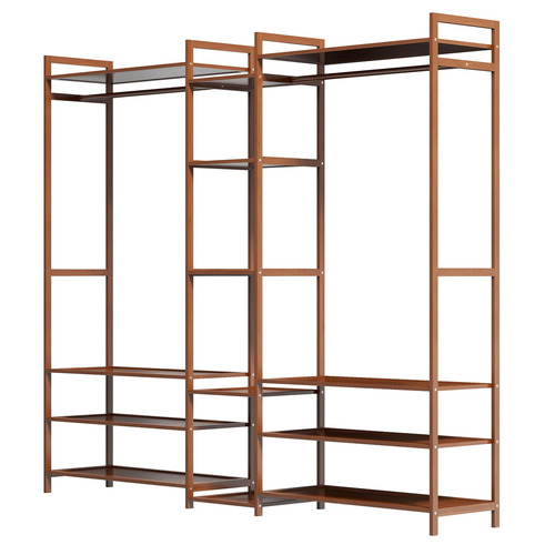 Perez 13 Shelf Clothing Rack