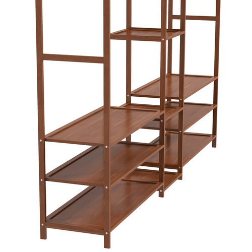 Perez 13 Shelf Clothing Rack