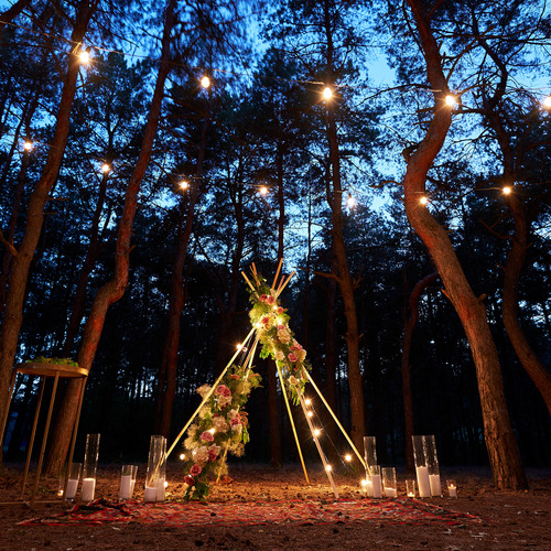 10m Warm White Shelby LED Outdoor Festoon Lights