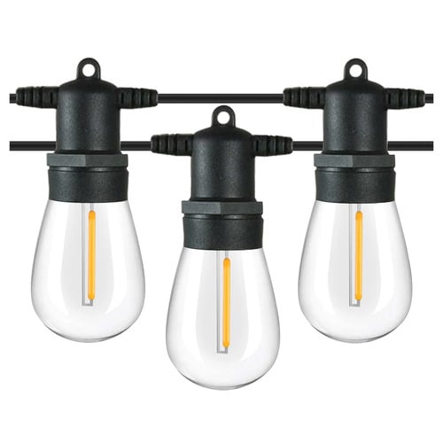 10m Warm White Shelby LED Outdoor Festoon Lights