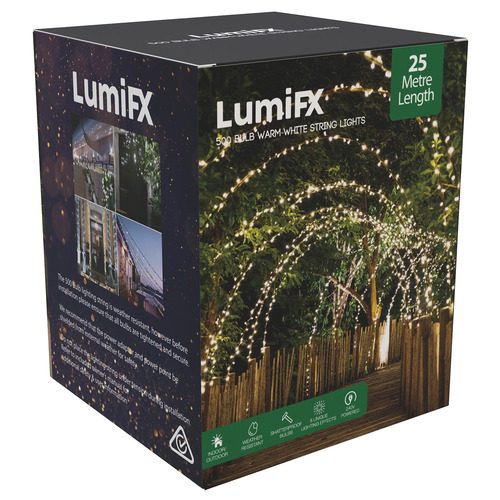 500 Warm White Ottawa LED String Lights