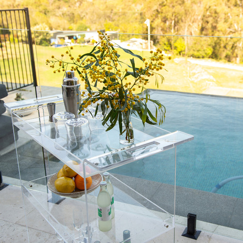 Xander 3 Tier Bar Cart