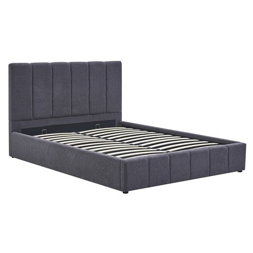 Darina Boucle Gas Lift Bed Frame