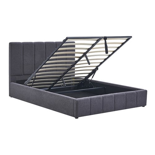 Darina Boucle Gas Lift Bed Frame