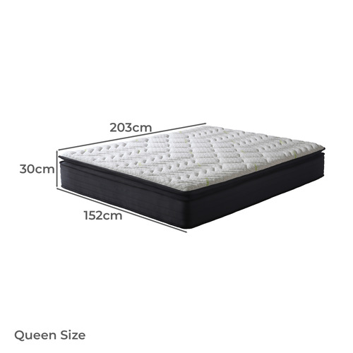 Medium Zearina Pillow Top Memory Foam Mattress