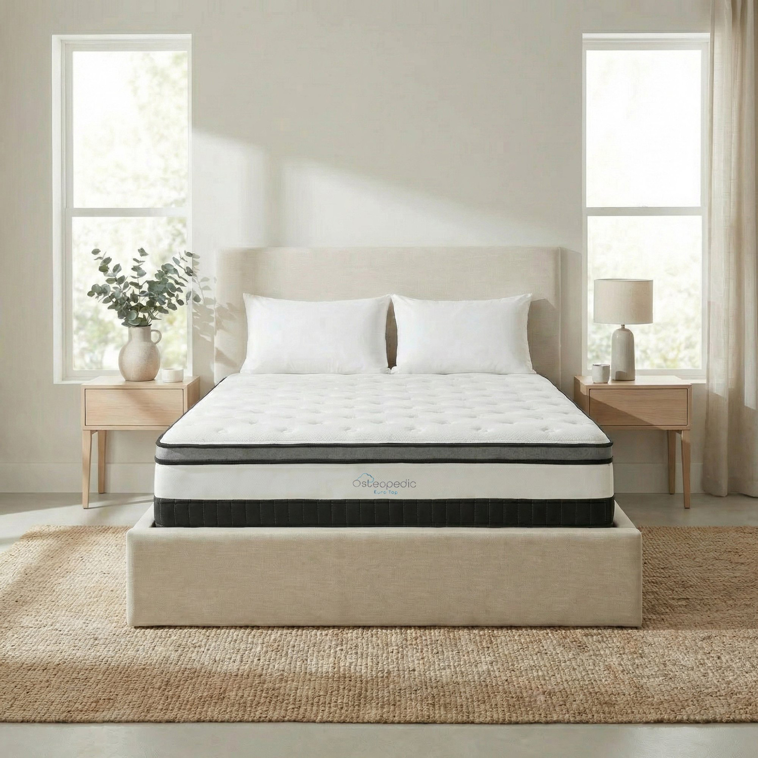 Medium-Osteopedic-Euro-Top-Pocket-Spring-Mattress