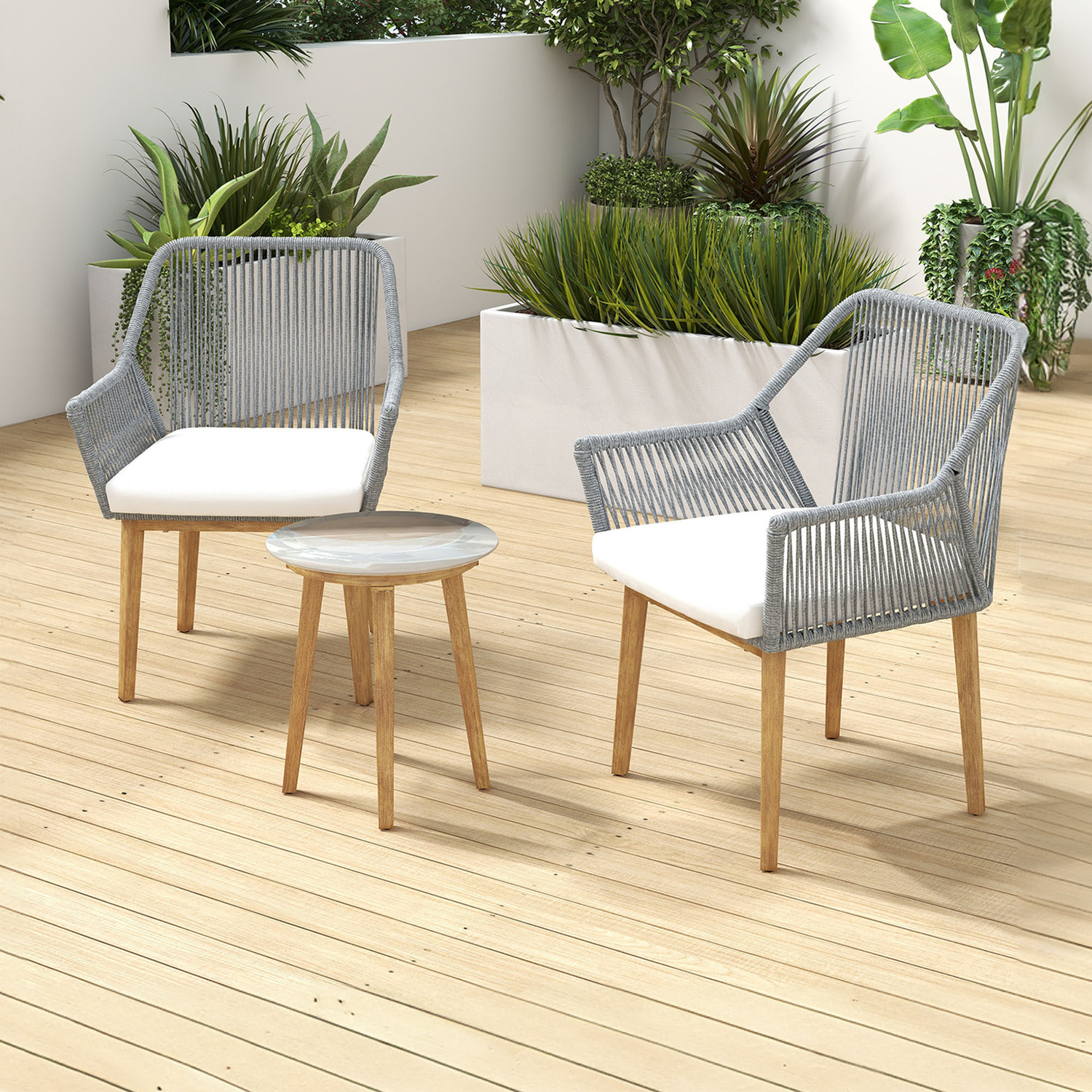 2 Seater Michigan Outdoor Lounge Set