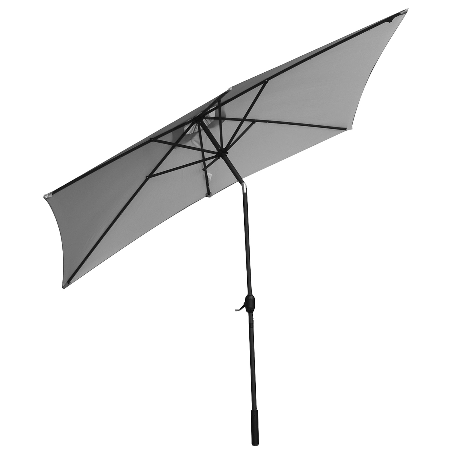 3m Market Umbrella with Solar LED Lights