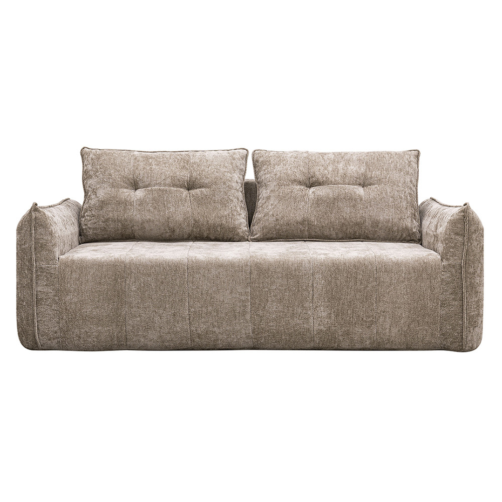 Beige Humi Jacquard Sofa