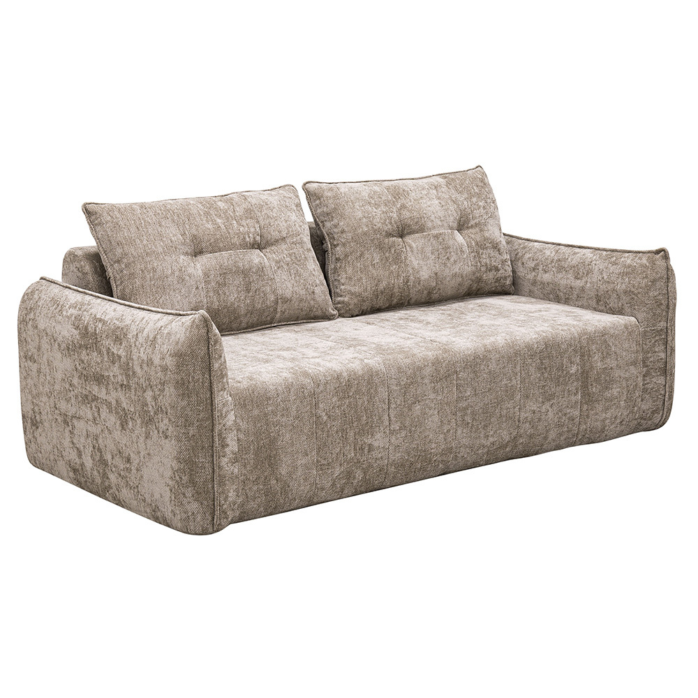 Beige Humi Jacquard Sofa