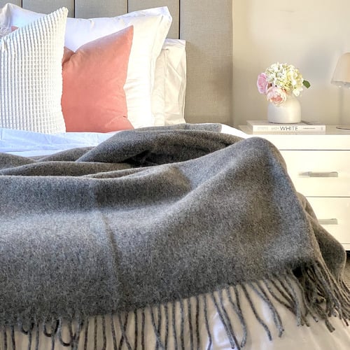 Brighton New Zealand Wool Throw Rug