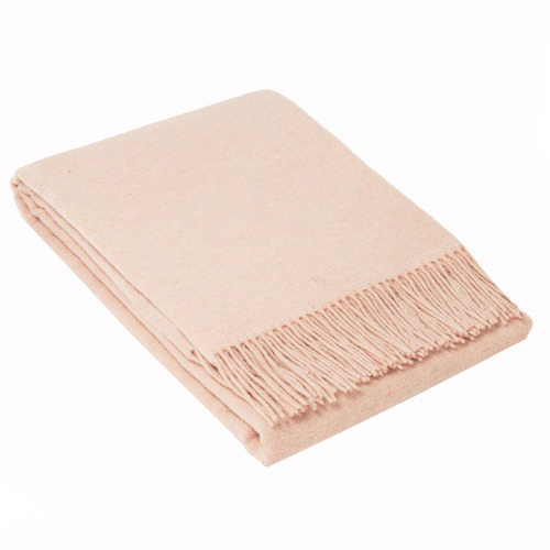 Oxford Wool-Blend Throw Blanket | Temple & Webster