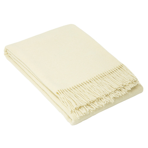 Oxford Wool-Blend Throw Blanket