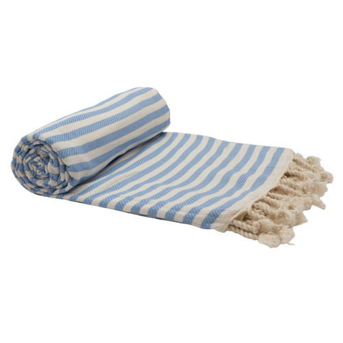 Portsea Turkish Cotton Beach Towel | Temple & Webster