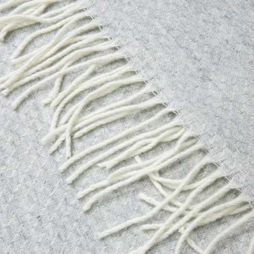 Solid Chiswick Merino Wool-Blend Throw Rug