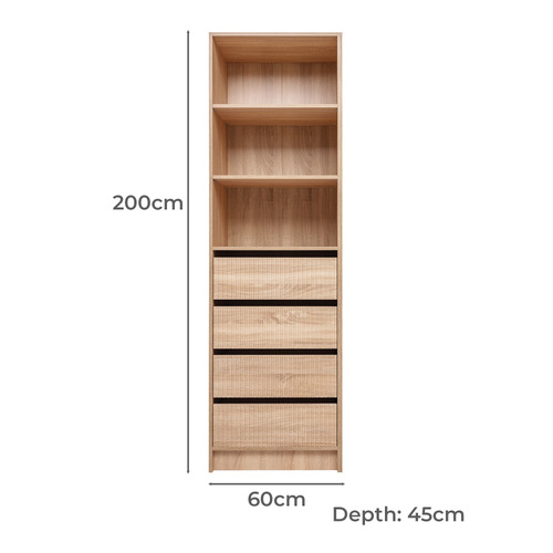 Malmo Fluted Built-In Wardrobe