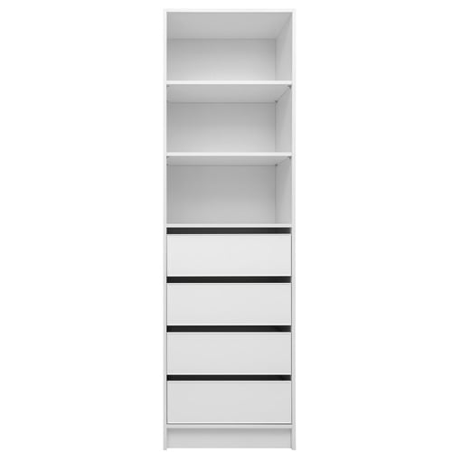 Malmo 4 Drawer & 3 Shelf Wardrobe