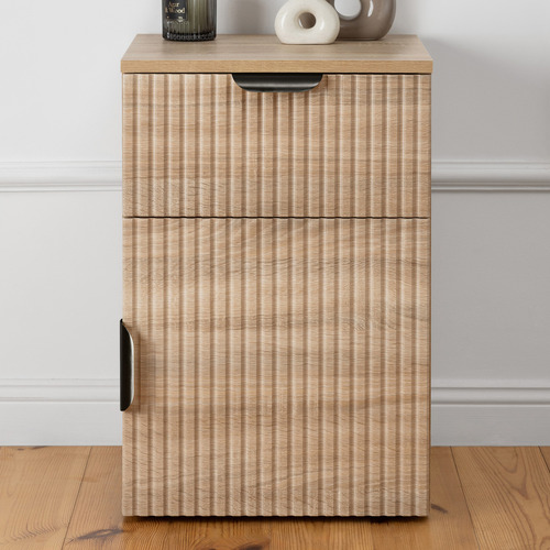 Brunswick Fluted Bedside Table