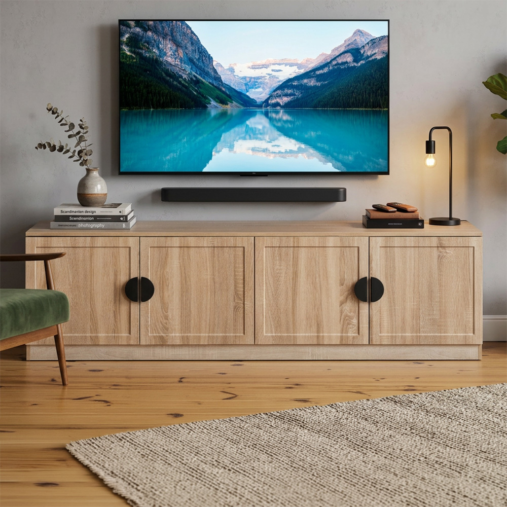 Miller Half Moon Handle TV unit