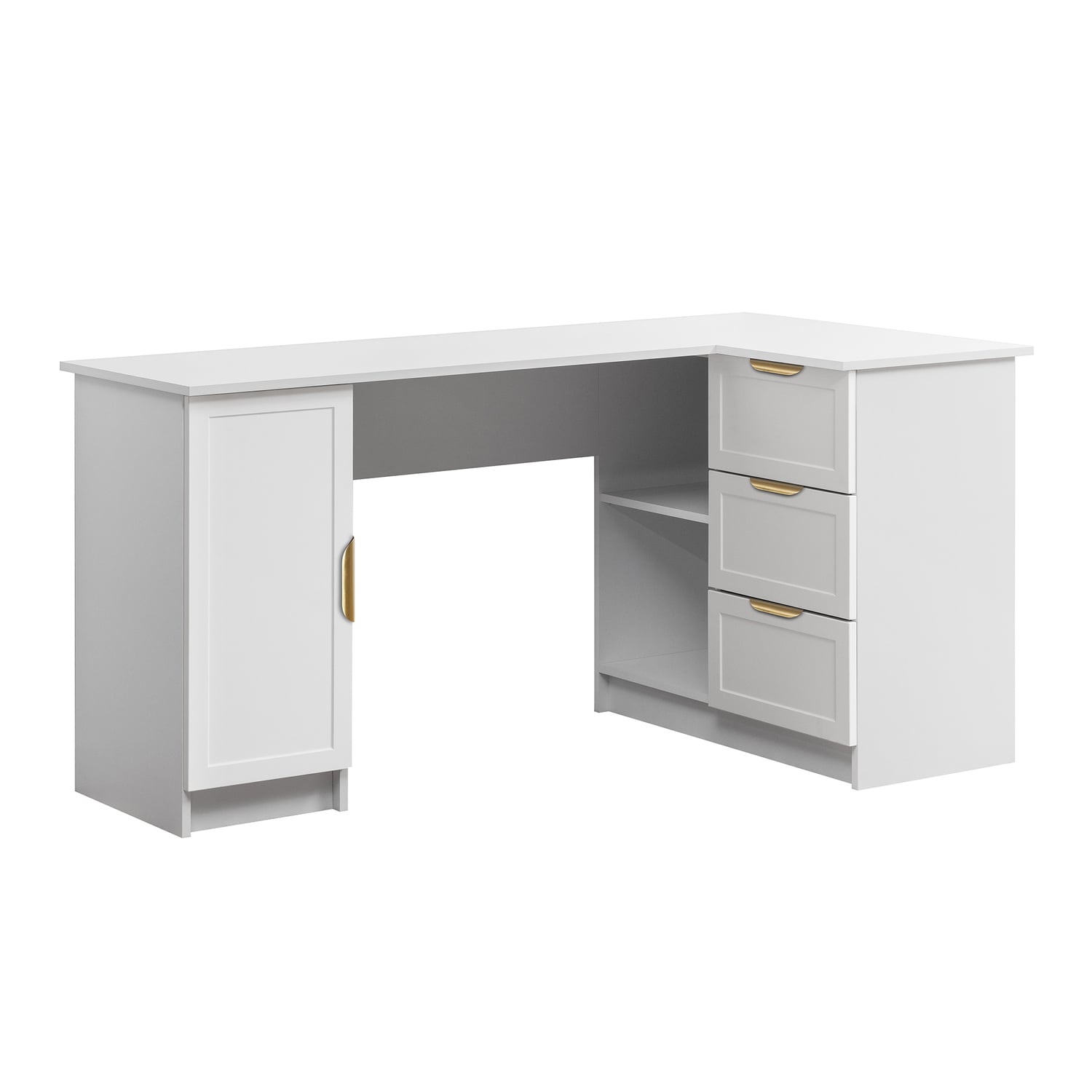 Michelin Pull Handle L-Shape Desk