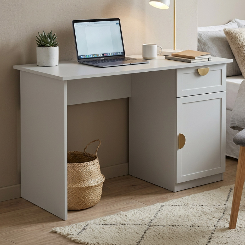 Michelin Half Moon Handle Writing Desk