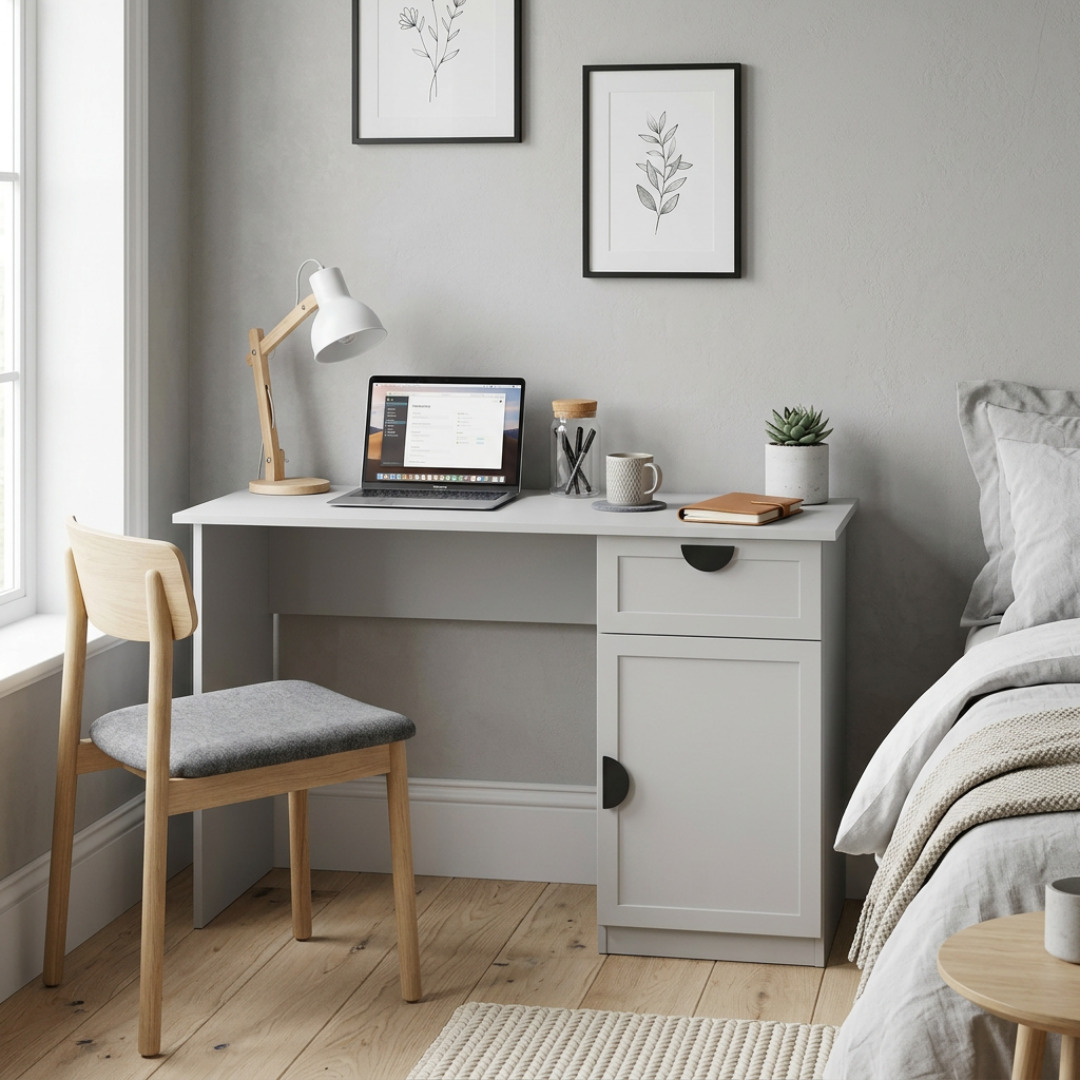Michelin Half Moon Handle Writing Desk