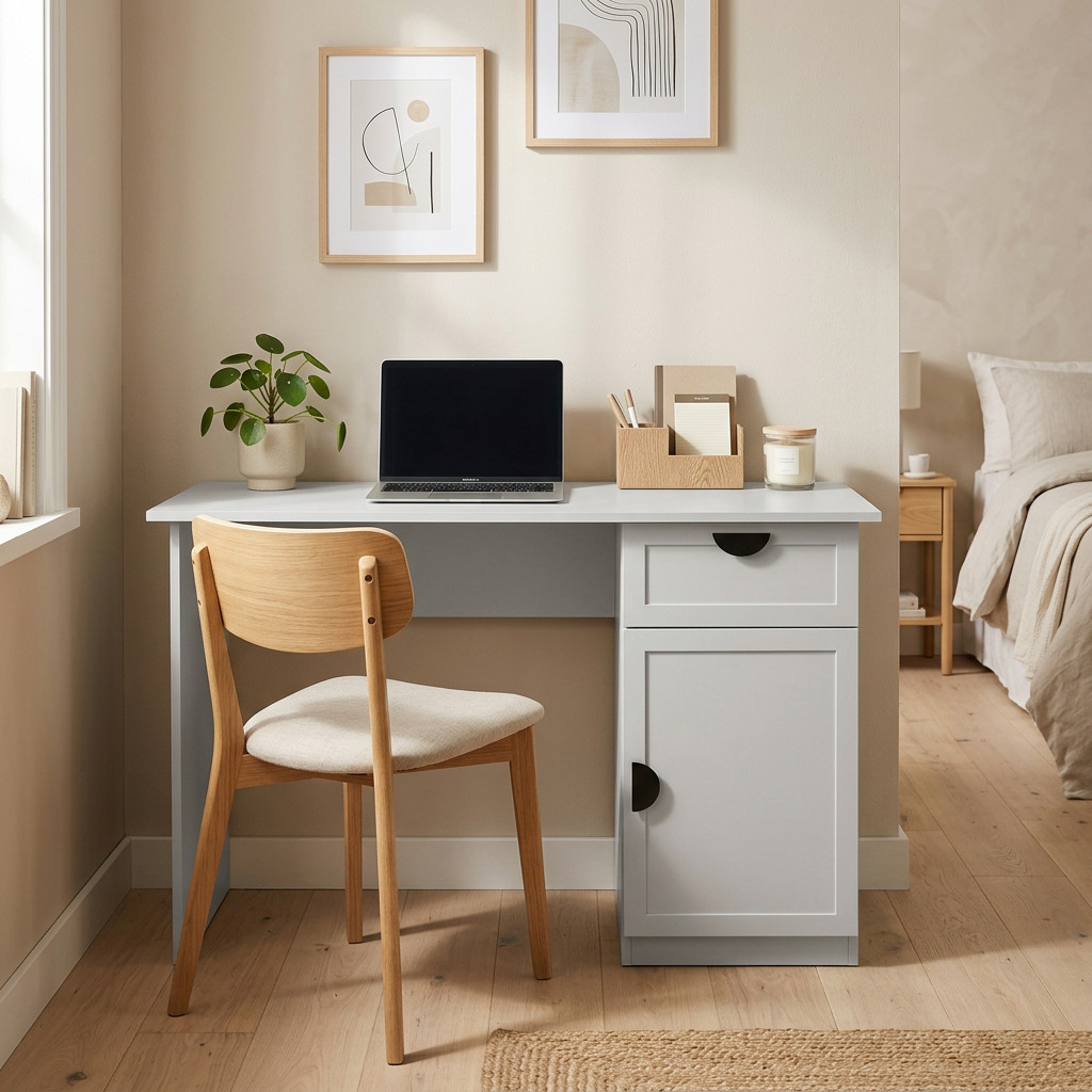 Michelin Half Moon Handle Writing Desk