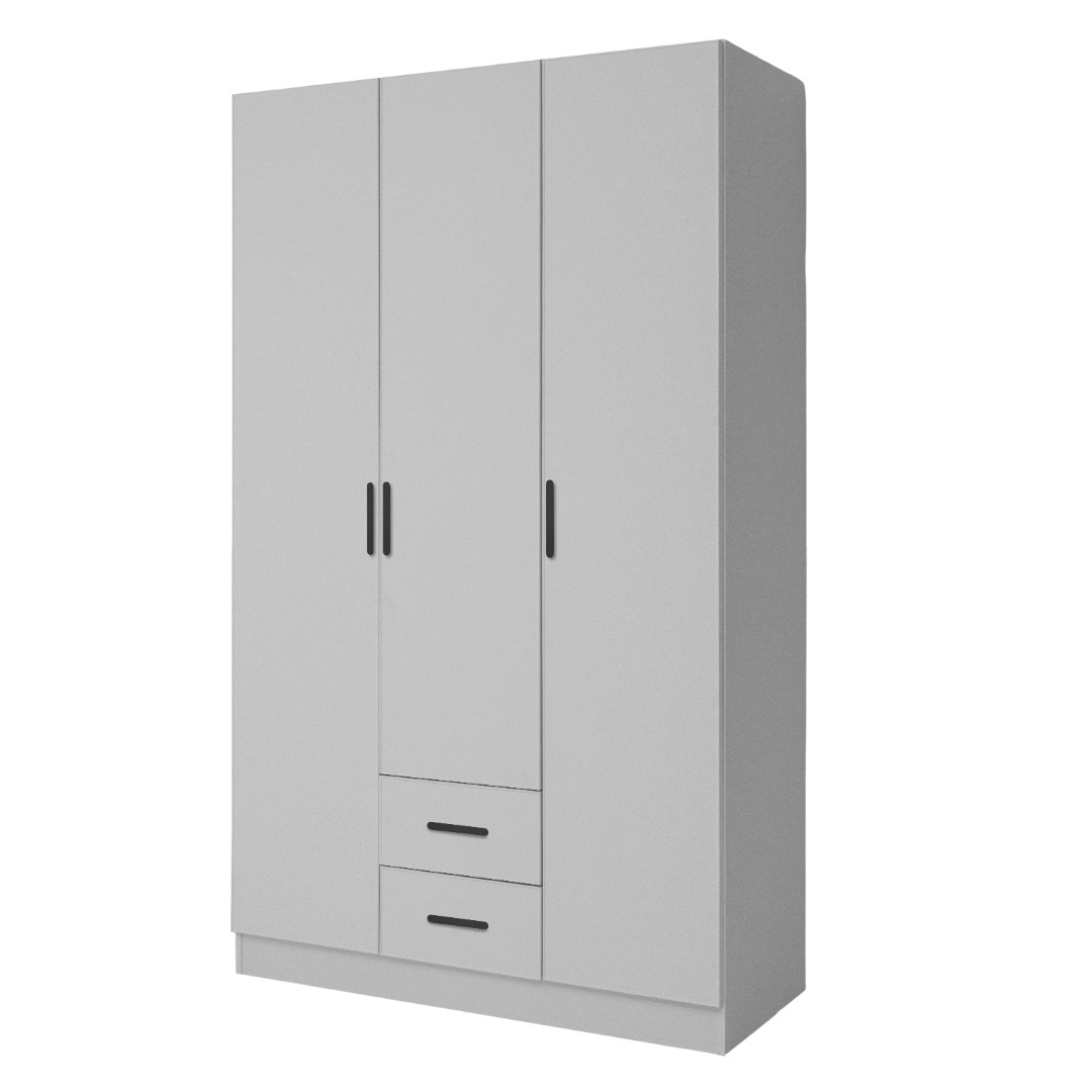 Flasco 3 Door 2 Drawer Wardrobe