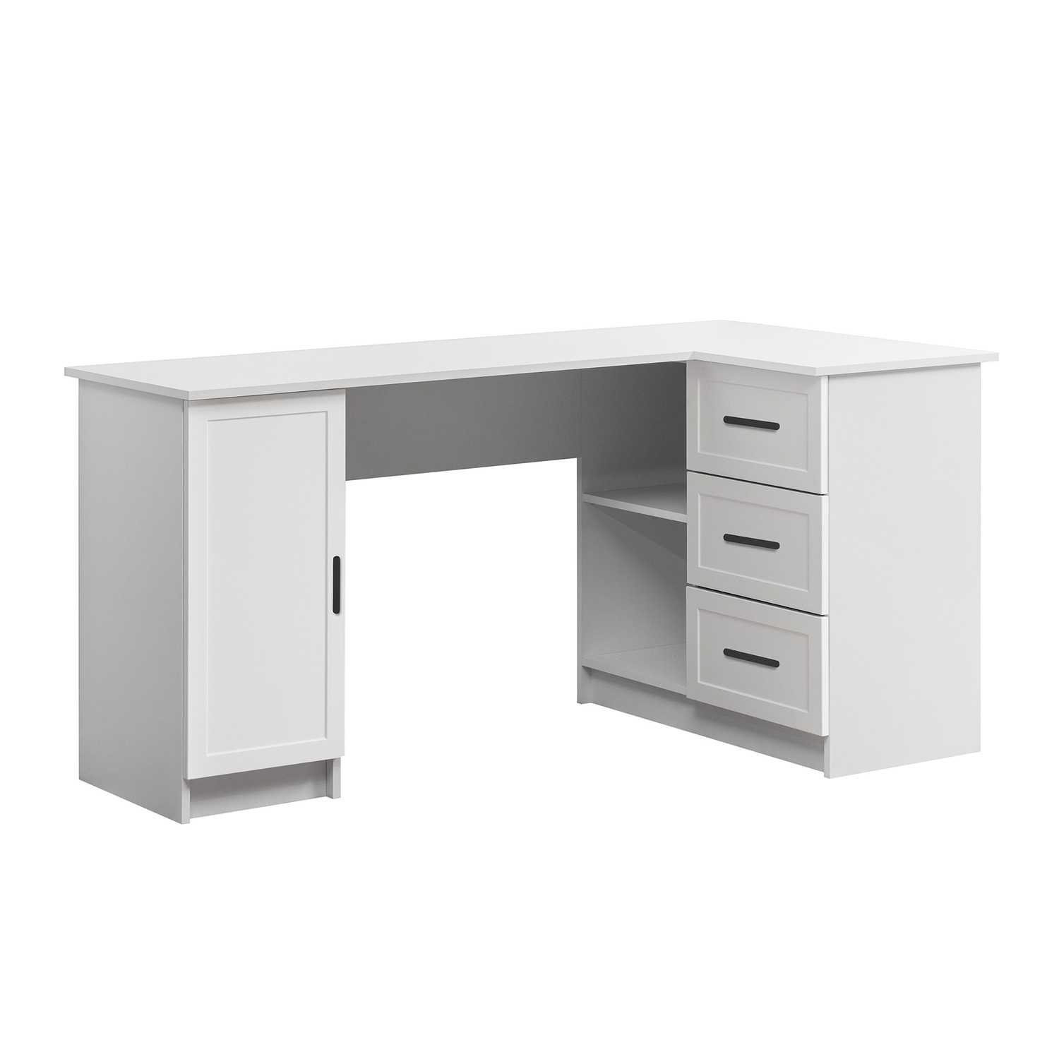 Michelin Oval Handle L-Shape Desk