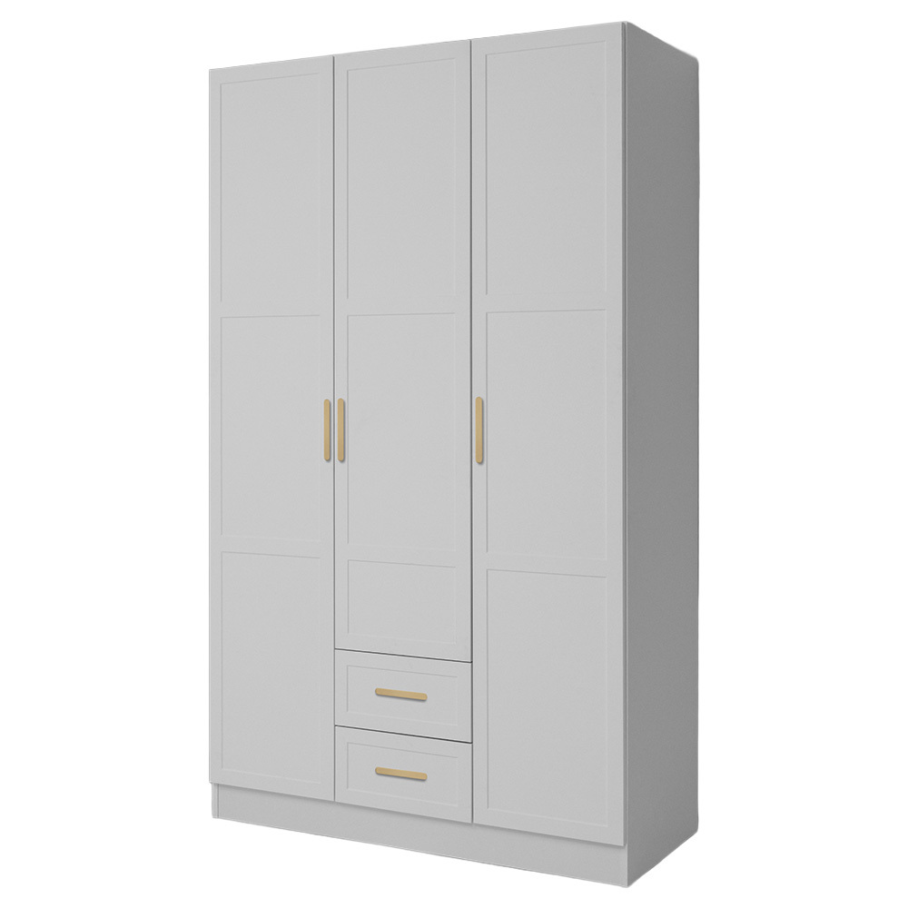 Bekston 3 Door 2 Drawer Wardrobe