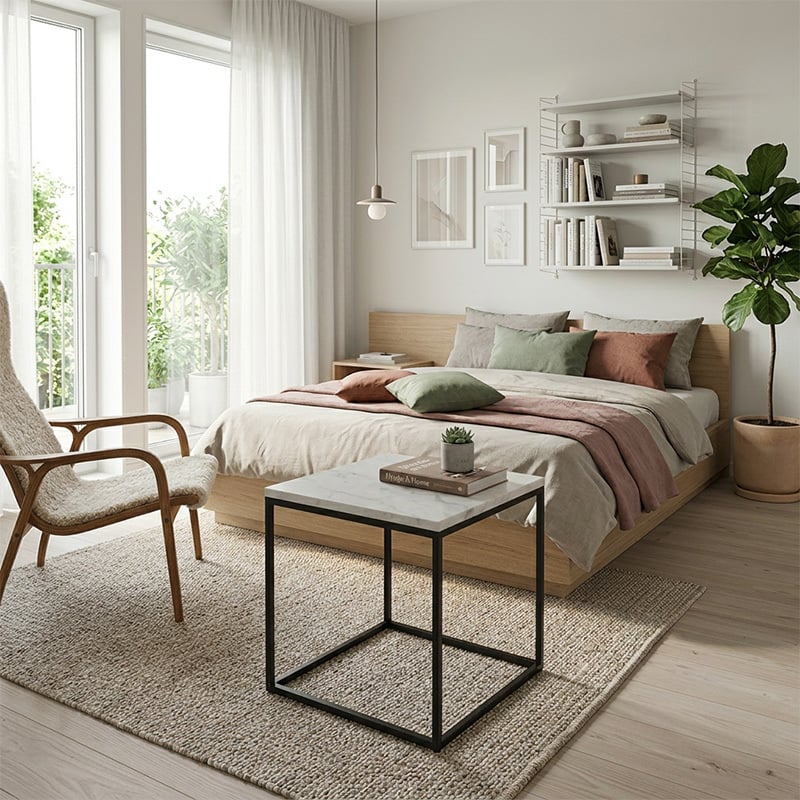 Korin Marble Side Table
