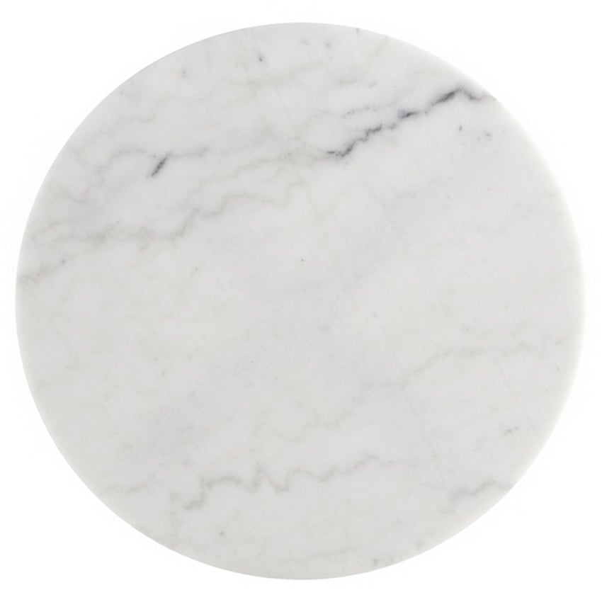 Kiri  White Marble Side Table