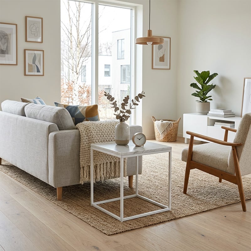 Korin Marble Side Table