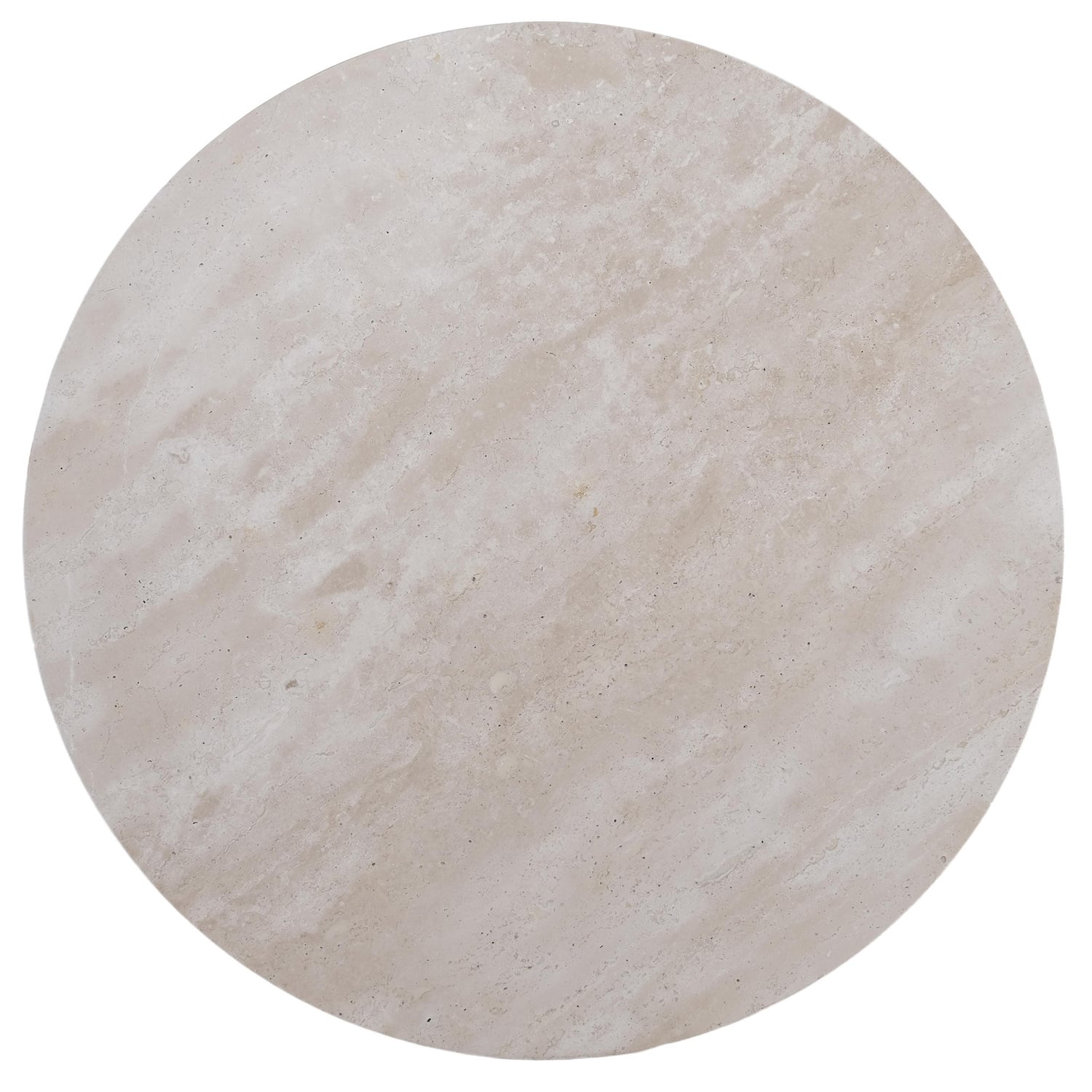 Kiri Travertine-Look Side Table