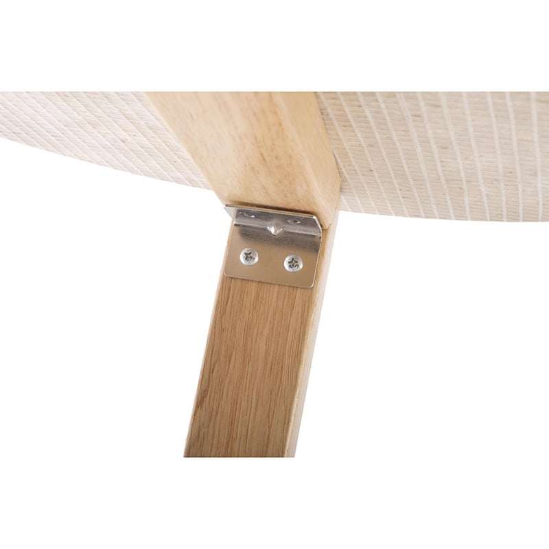 Kiri Travertine-Look Side Table