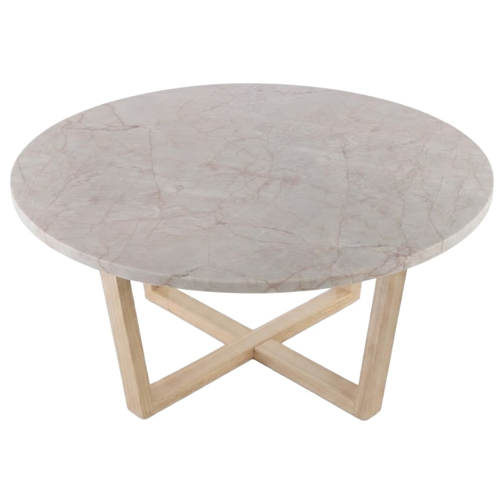 Lyra Rose Marble Coffee Table