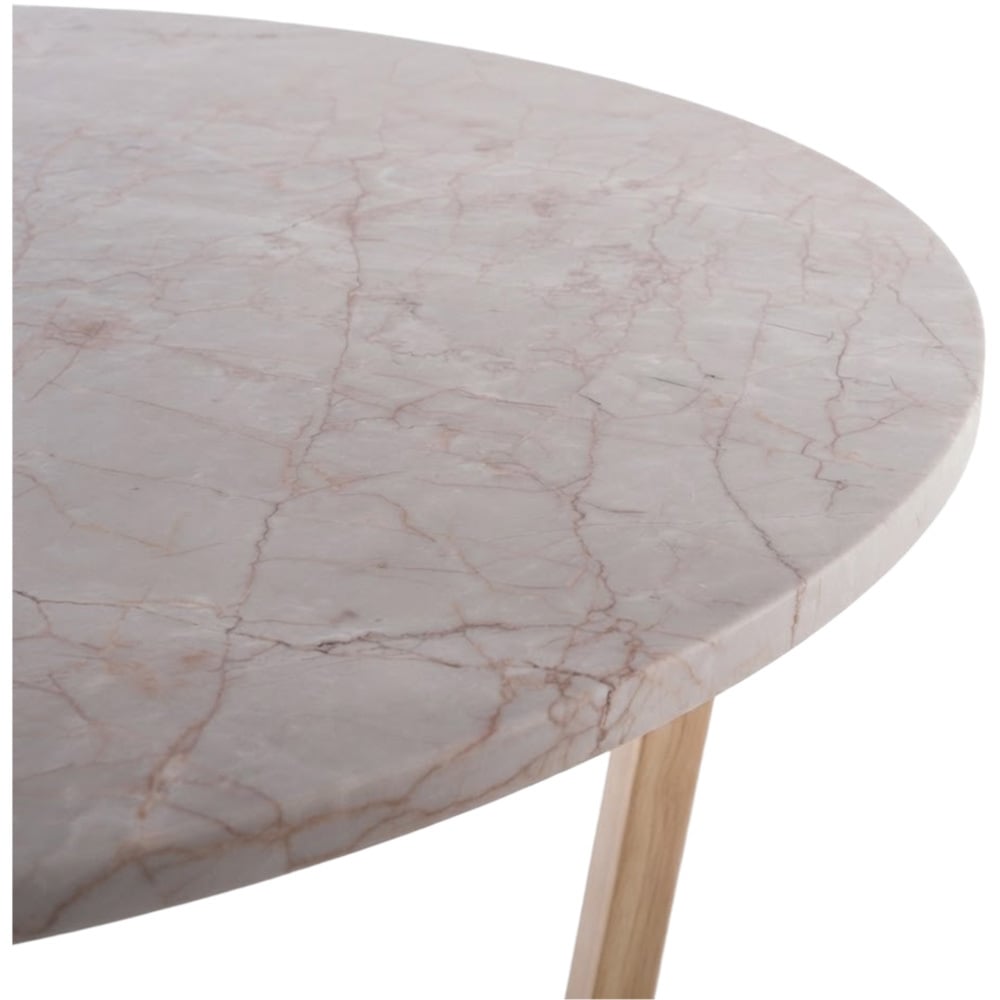 Lyra Rose Marble Coffee Table
