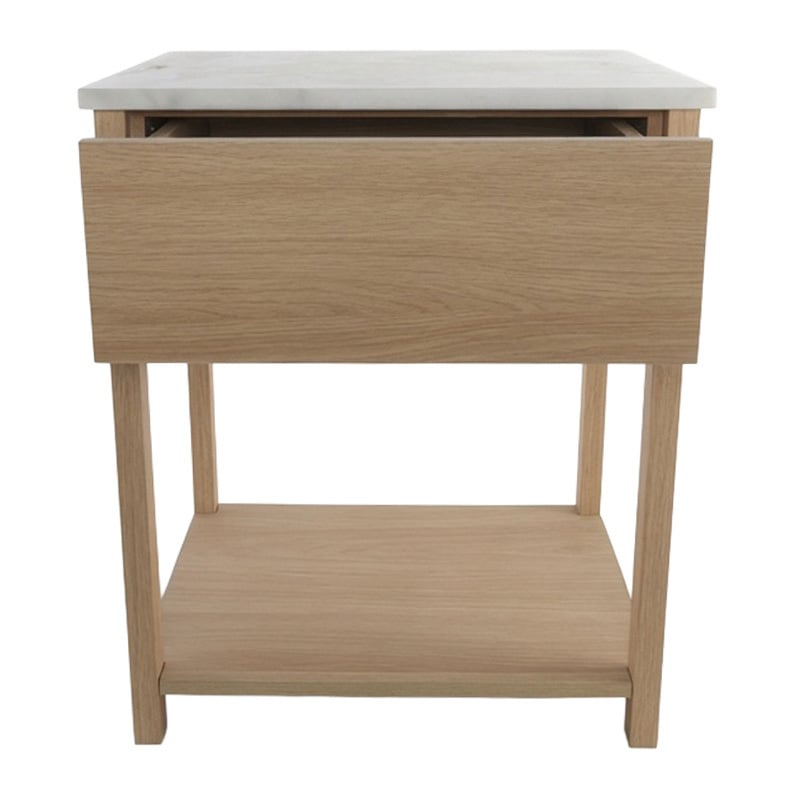 Keanne Marble Bedside Table