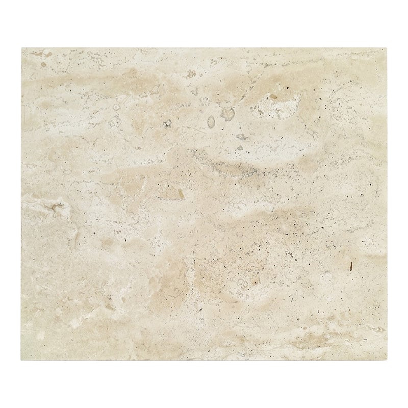 Keanne Travertine-Look Bedside Table