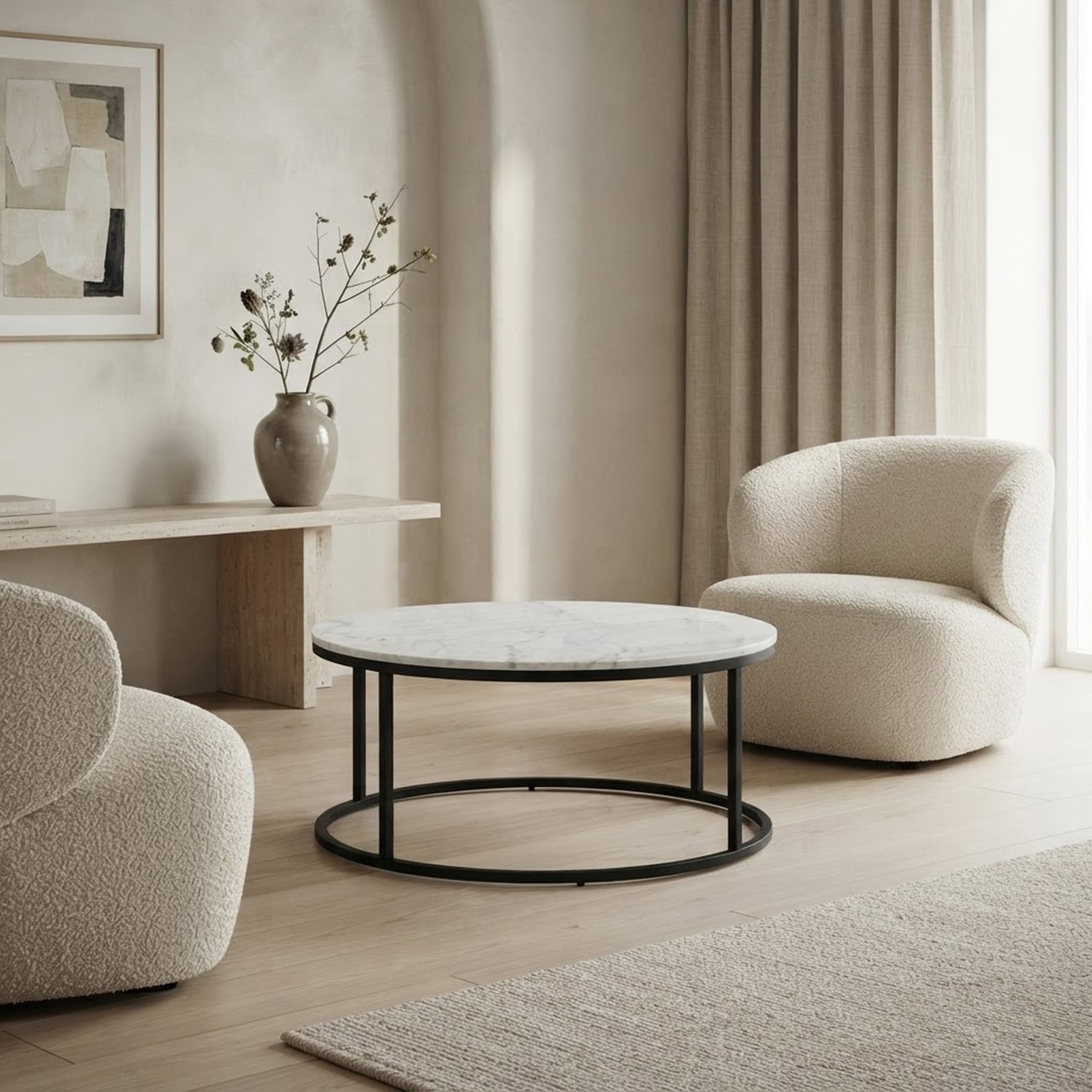 Kora-Round-Marble-Coffee-Table
